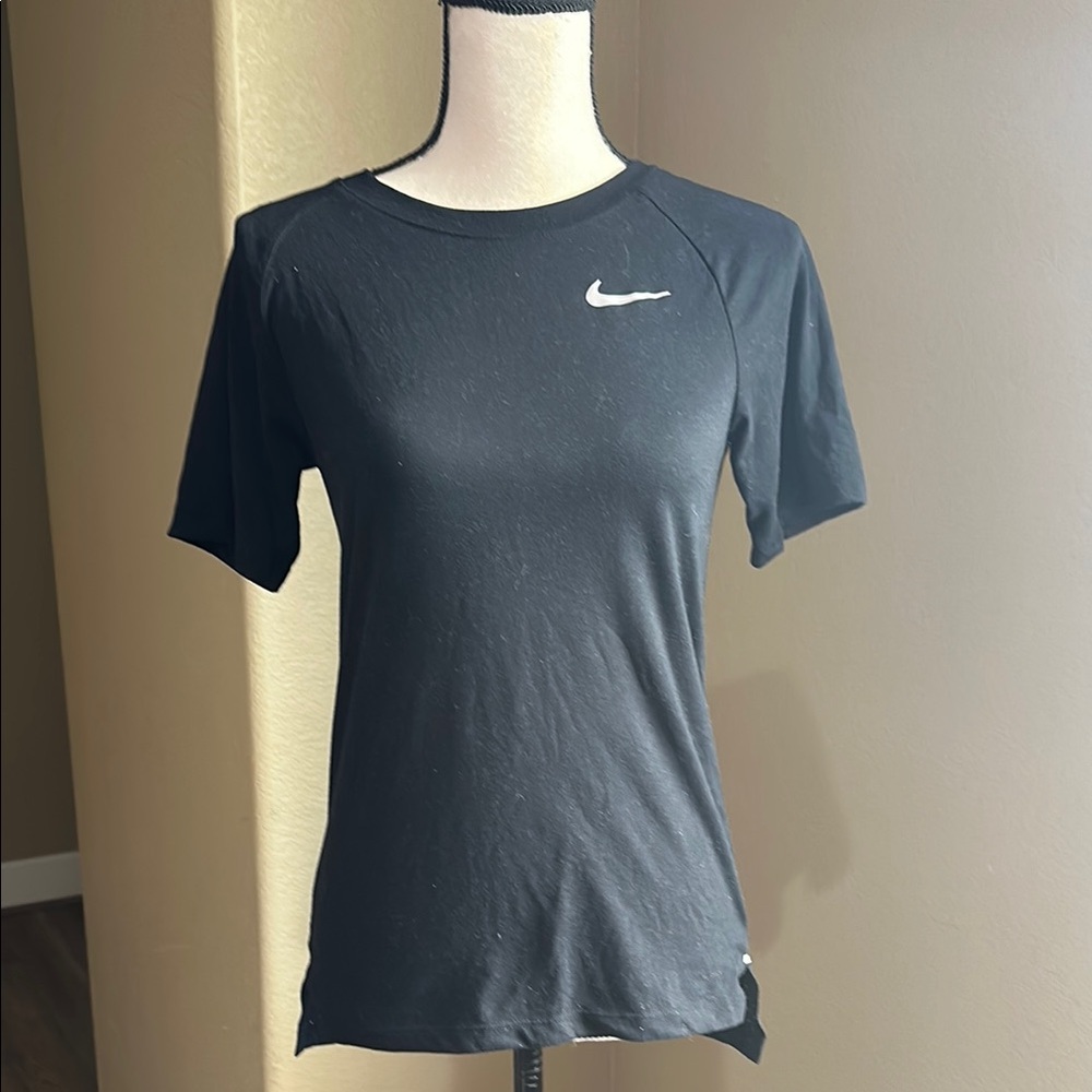 Nike Gray Fitted Short Sleeve T-Shirt
